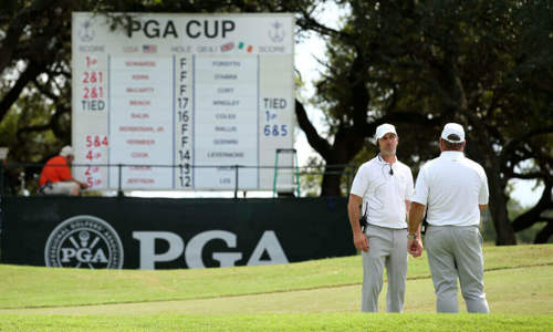 America fight back to win PGA Cup thriller