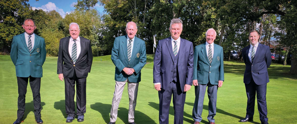 Nigel Turner celebrates landmark with charity golf day