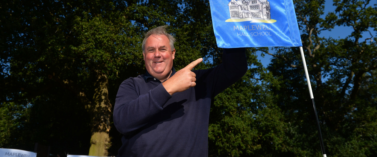 Bailey opens Maplewell Hall School golf course