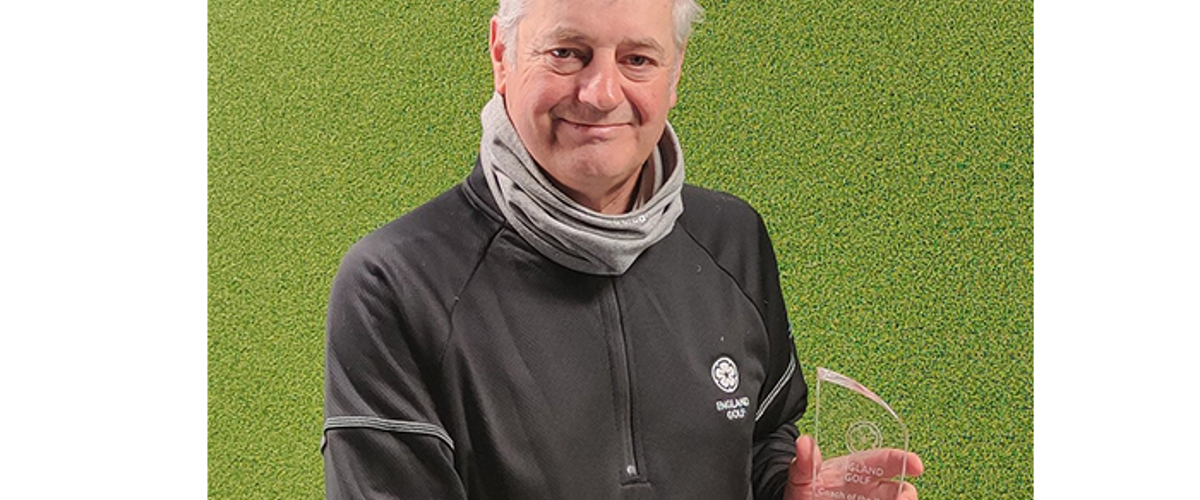 Steve Robinson named England Golf's Coach of the Year