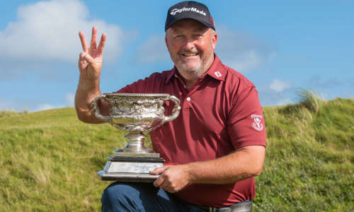 McGrane claims a hat-trick of Irish PGA Championship titles