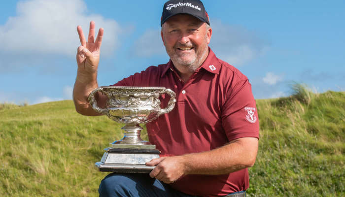 McGrane claims a hat-trick of Irish PGA Championship titles