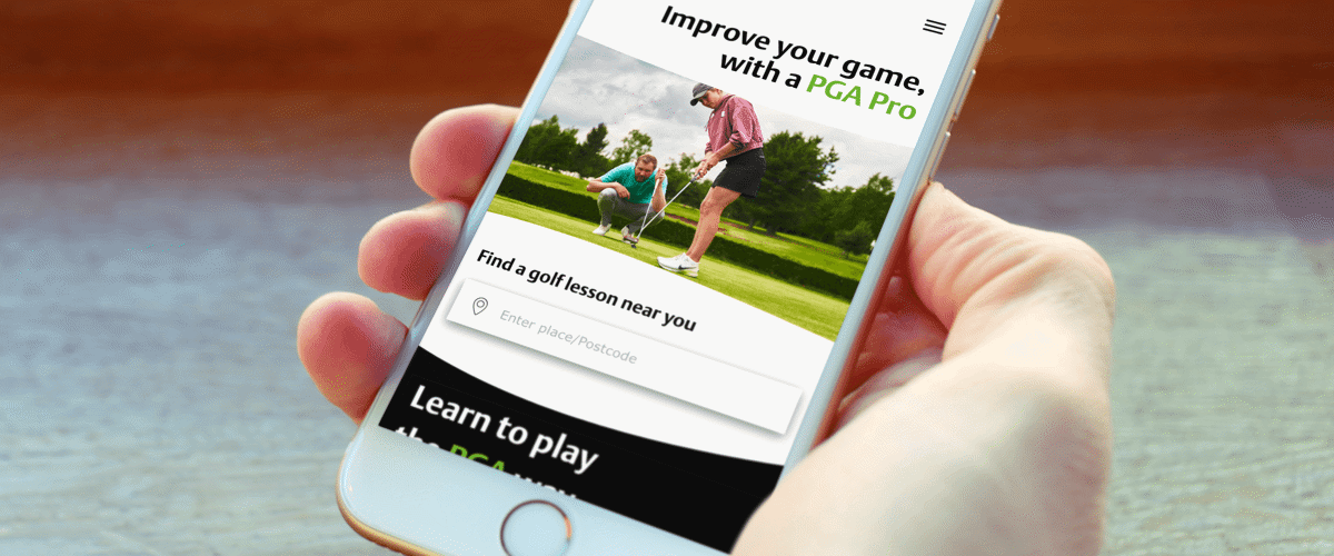 Introducing PGA Play - a digital platform that connects golfers looking for lessons